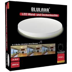 Blulaxa 49107 Aina-L Switch LED stropní svítidlo, LED nástěnné světlo LED pevně vestavěné LED 24 W bílá