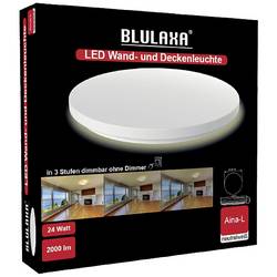 Blulaxa 49108 Aina-L Switch LED stropní svítidlo, LED nástěnné světlo LED pevně vestavěné LED 24 W bílá