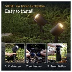 Steinel LED STRAHLER SPOT GARDEN SC 24V 089344 venkovní reflektor s detektorem pohybu 7.9 W Barvy světla (LED svítidlo): RGBWW