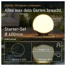 Steinel Startset Sphera-400 C 094836 LED světelná koule 9.07 W Barvy světla (LED svítidlo): RGBWW