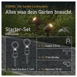 Steinel Startset Spot C 24V 093907 sada LED zahradních světel 7.8 W Barvy světla (LED svítidlo): RGBWW