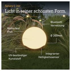 Steinel LED AUSSENLEUCHTE KUGEL C 24V 30CM 089368 LED světelná koule 5.04 W Barvy světla (LED svítidlo): RGBWW