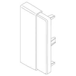 Hager LFE6011069016 zakončení (š x v) 110 mm x 60 mm 1 ks bílá