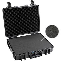 B & W International outdoor.cases Typ 6000 outdoorový kufřík, 21 l, (š x v x h) 512 x 420 x 148 mm, černá, 6040/B/SI