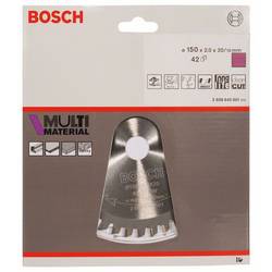 Bosch Accessories Multi Material 2608640501 tvrdokovový pilový kotouč 150 x 20 x 2 mm Počet zubů (na palec): 42 1 ks
