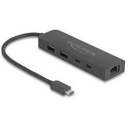 Delock USB-C® dokovací stanice 64110 Vhodné pro značky (dokovací stanice pro notebook): univerzální