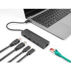 Delock USB-C® dokovací stanice 64110 Vhodné pro značky (dokovací stanice pro notebook): univerzální