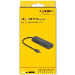 Delock USB-C® dokovací stanice 64110 Vhodné pro značky (dokovací stanice pro notebook): univerzální