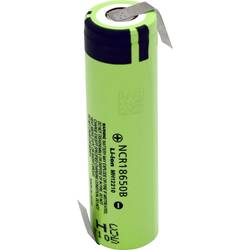 Panasonic NCR18650B ZLF speciální akumulátor 18650 pájecí špička ve tvaru Z Li-Ion 3.7 V 3400 mAh 1 ks