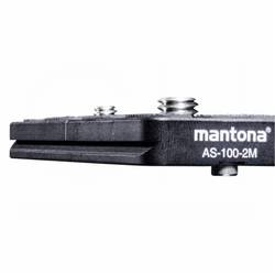 Mantona AS-100-2M deska pro rychlou výměnu Vnější závit=1/4, 3/8