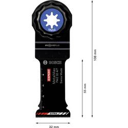 Bosch Accessories 2608902068 2608902068 Karbidy Multifunkční pilový list 32 mm 1 ks