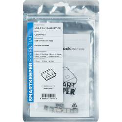 Smartkeeper Zámek k portu USB-C® CL04P1GY sada 10 ks šedá bez klíče CL04P1GY