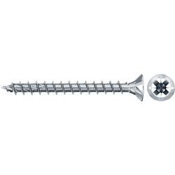 Fischer 670090 Power-Fast II CZF šrouby do dřevotřísky 3.5 mm 35 mm křížová drážka Pozidriv ocel galvanizováno zinkem 200 ks