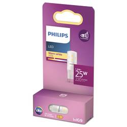 Philips LED 929003790501 LED Energetická třída (EEK2021) E (A - G) G9 speciální tvar 2 W = 25 W teplá bílá (Ø x d) 14 mm x 43 mm 1 ks