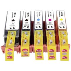 Renkforce Ink náhradní Canon PGI-525PGBK, CLI-526BK, CLI-526C, CLI-526M, CLI-526Y kompatibilní kombinované balení černá, foto černá, azurová, purppurová, žlutá