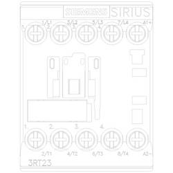 Siemens 3RT2317-1BB40 stykač 4 spínací kontakty 1 ks