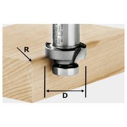 Festool 490092 zaoblovací fréza, tvrdokov, půlkruhový oblouk, Vnější Ø 27 mm