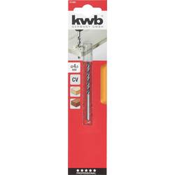 kwb 511464 spirálový vrták do dřeva 1 ks 4 mm Celková délka 75 mm 1 ks