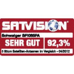 Schwaiger SPI085PR satelit 85 cm Reflektivní materiál: hliník antracitová