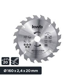 kwb 584559 pilový kotouč 160 x 16 mm 1 ks