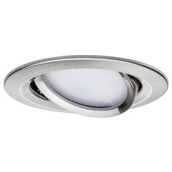 Paulmann 93878 Coin Slim LED vestavné svítidlo, LED, pevně vestavěné LED, 18 W, železo (kartáčované), sada 3 ks