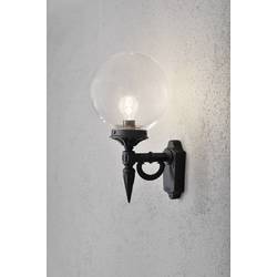 Konstsmide Orion 496-750 venkovní nástěnné osvětlení úsporná žárovka, LED E27 100 W černá