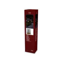 Konstsmide 7350-750 Carpi schwarz venkovní nástěnné osvětlení E27 černá