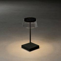 Konstsmide 7816-750 Scilla schwarz venkovní LED stolní lampa 2.5 W teplá bílá černá