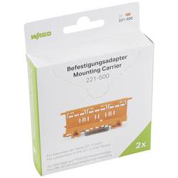 WAGO 221-500 Serie 221 Upínací adaptér čistě oranžová 2 ks