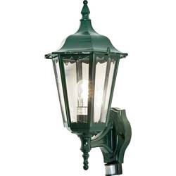 Konstsmide Firenze 7236-600 venkovní nástěnné osvětlení s PIR detektorem E27 100 W zelená