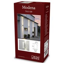 Konstsmide Modena 7512-320 venkovní nástěnné osvětlení GU10 70 W S pozinkováním