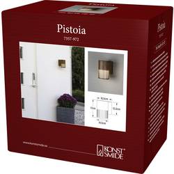Konstsmide Pistoia 7357-972 venkovní nástěnné osvětlení E27 15 W rezavá