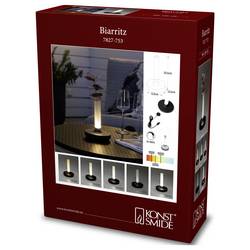 Konstsmide 7827-753 Biarritz Akumulátorová stolní LED lampa teplá bílá až neutrální bílá černá