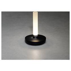 Konstsmide 7827-753 Biarritz Akumulátorová stolní LED lampa teplá bílá až neutrální bílá černá