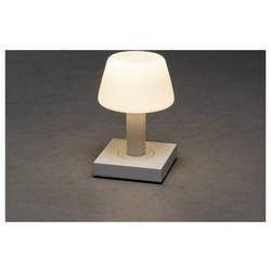 Konstsmide 7825-252 Monaco Akumulátorová stolní LED lampa teplá bílá bílá