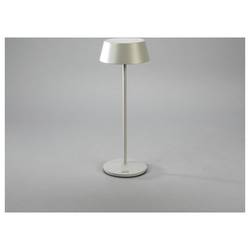 Konstsmide 7839-300 Menton Akumulátorová stolní LED lampa šedá