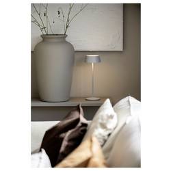 Konstsmide 7839-300 Menton Akumulátorová stolní LED lampa šedá
