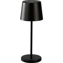 Konstsmide 7887-750 Vence Mini Akumulátorová stolní LED lampa černá