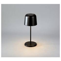 Konstsmide 7845-750 Biot Akumulátorová stolní LED lampa teplá bílá černá