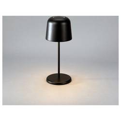 Konstsmide 7845-750 Biot Akumulátorová stolní LED lampa teplá bílá černá