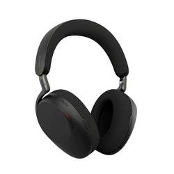 Jabra Jabra Evolve3 85 MS Stereo black mit Lin Headset uzavřená (Over Ear) Bluetooth® stereo černá Potlačení hluku headset