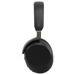 Jabra Jabra Evolve3 85 MS Stereo black mit Lin Headset uzavřená (Over Ear) Bluetooth® stereo černá Potlačení hluku headset