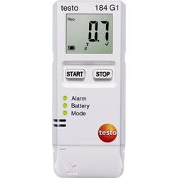 testo 184 G1 jednorázový multifunkční datalogger teplota, vlhkost vzduchu, vibrace/zrychlení -20 do +70 °C 0 do 100 % rF 0 do 10 G funkce PDF