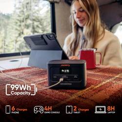 Jackery Explorer 100 Plus Nabíjecí stanice 31 Ah LiFePO4 černá, oranžová S regulátorem nabíjení