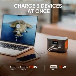 Jackery Explorer 100 Plus Nabíjecí stanice 31 Ah LiFePO4 černá, oranžová S regulátorem nabíjení