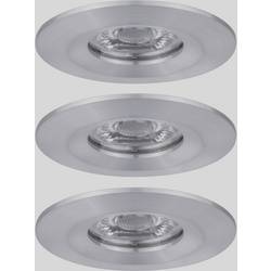 Paulmann 94305 EBL Nova mini Coin LED vestavné svítidlo, LED, 4 W, hliník, sada 3 ks