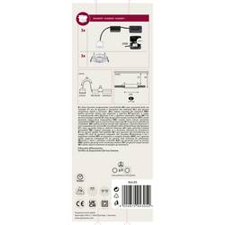 Paulmann 94305 EBL Nova mini Coin LED vestavné svítidlo, LED, 4 W, hliník, sada 3 ks