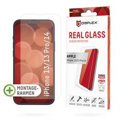DISPLEX Real Glass ochranné sklo na displej smartphonu Apple iPhone 13, iPhone 13 Pro, iPhone 14 1 ks Chránící proti otiskům prstů, odolné vůči poškrábání 1698