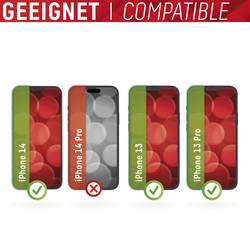 DISPLEX Real Glass ochranné sklo na displej smartphonu Apple iPhone 13, iPhone 13 Pro, iPhone 14 1 ks Chránící proti otiskům prstů, odolné vůči poškrábání 1698