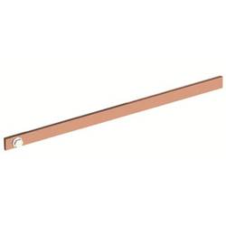 Striebel & John 2CPX041924R9999 Cu lišta ZX1058 30 x 5 mm, L:298 mm, měděná lišta, volně dodávána měděná lišta 440 A 1 ks